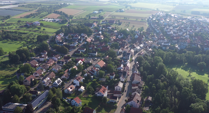 Weiler zum Stein im Endspurt. Ab August startet die Nachverdichtung.