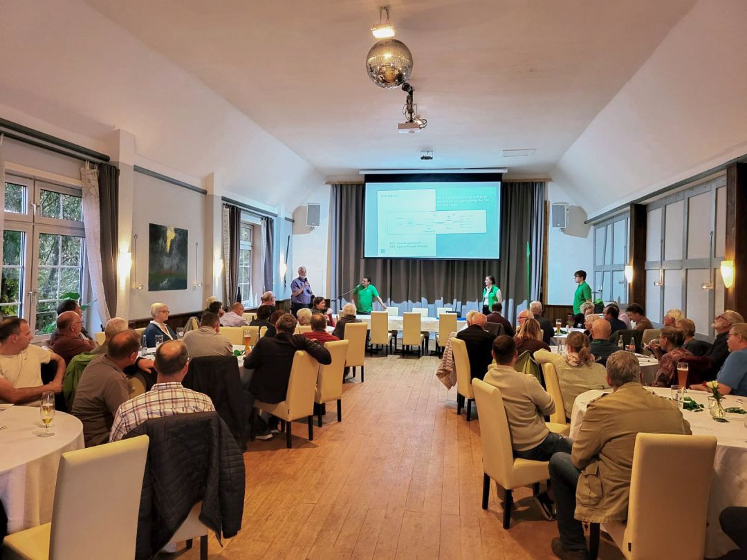 Gute Stimmung bei der Bürgerveranstaltung Dannenberg